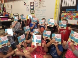 Thank you to the book sponsors of Mrs. Farmer's 2nd grade class!  Each child will be receiving a new book each month!!